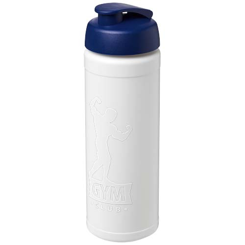 Bouteille sport promotionnelle 750ml Rise Baseline Blanc / Bleu
